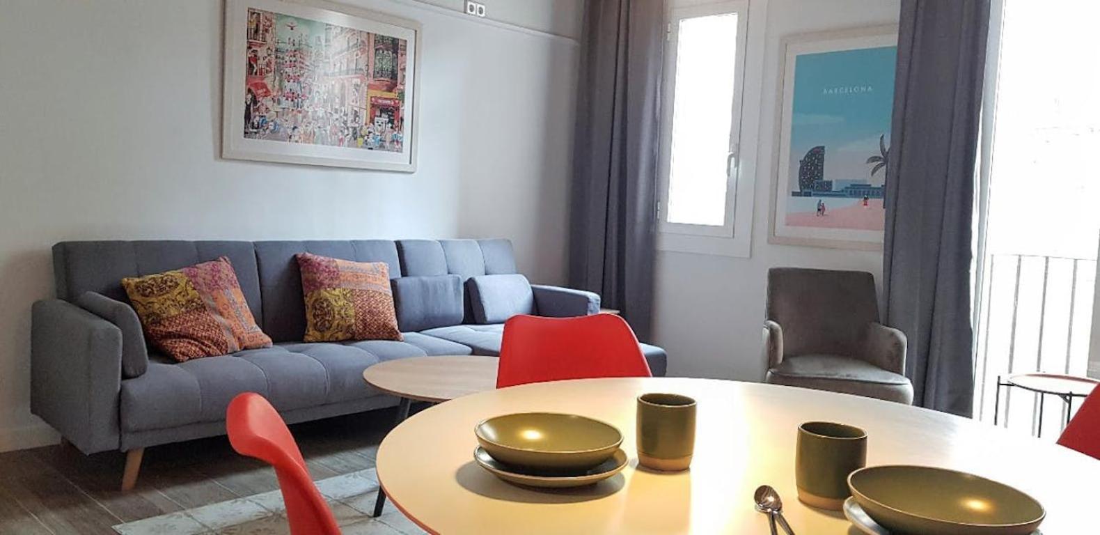 Ferienwohnung Sant Antoni 4 - Downtown Barcelona. Modern Exterior foto