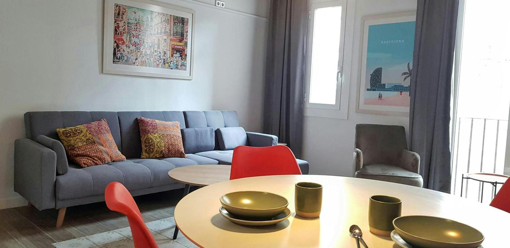 Ferienwohnung Sant Antoni 4 - Downtown Barcelona. Modern Exterior foto
