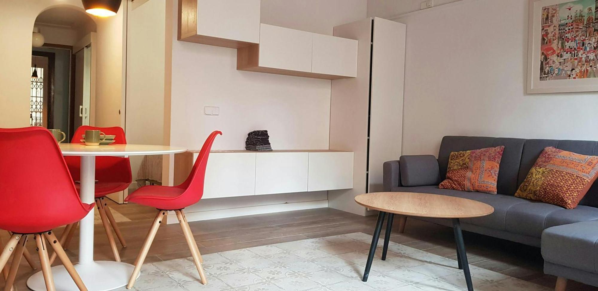 Ferienwohnung Sant Antoni 4 - Downtown Barcelona. Modern Exterior foto