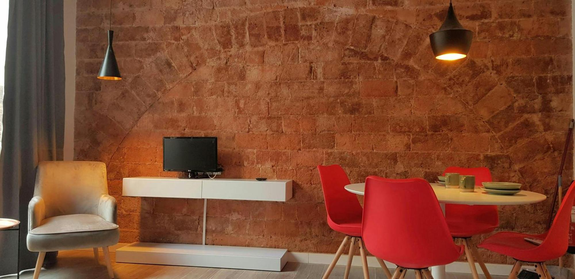 Ferienwohnung Sant Antoni 4 - Downtown Barcelona. Modern Exterior foto