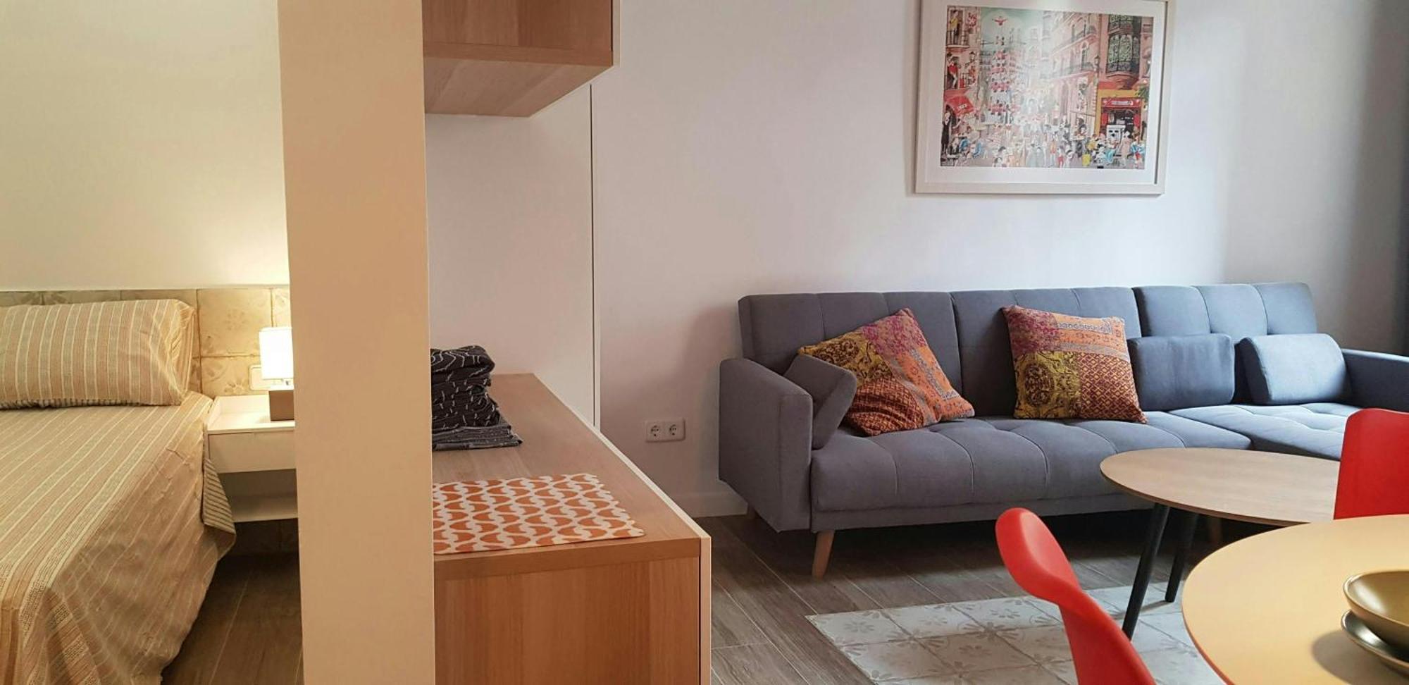 Ferienwohnung Sant Antoni 4 - Downtown Barcelona. Modern Exterior foto
